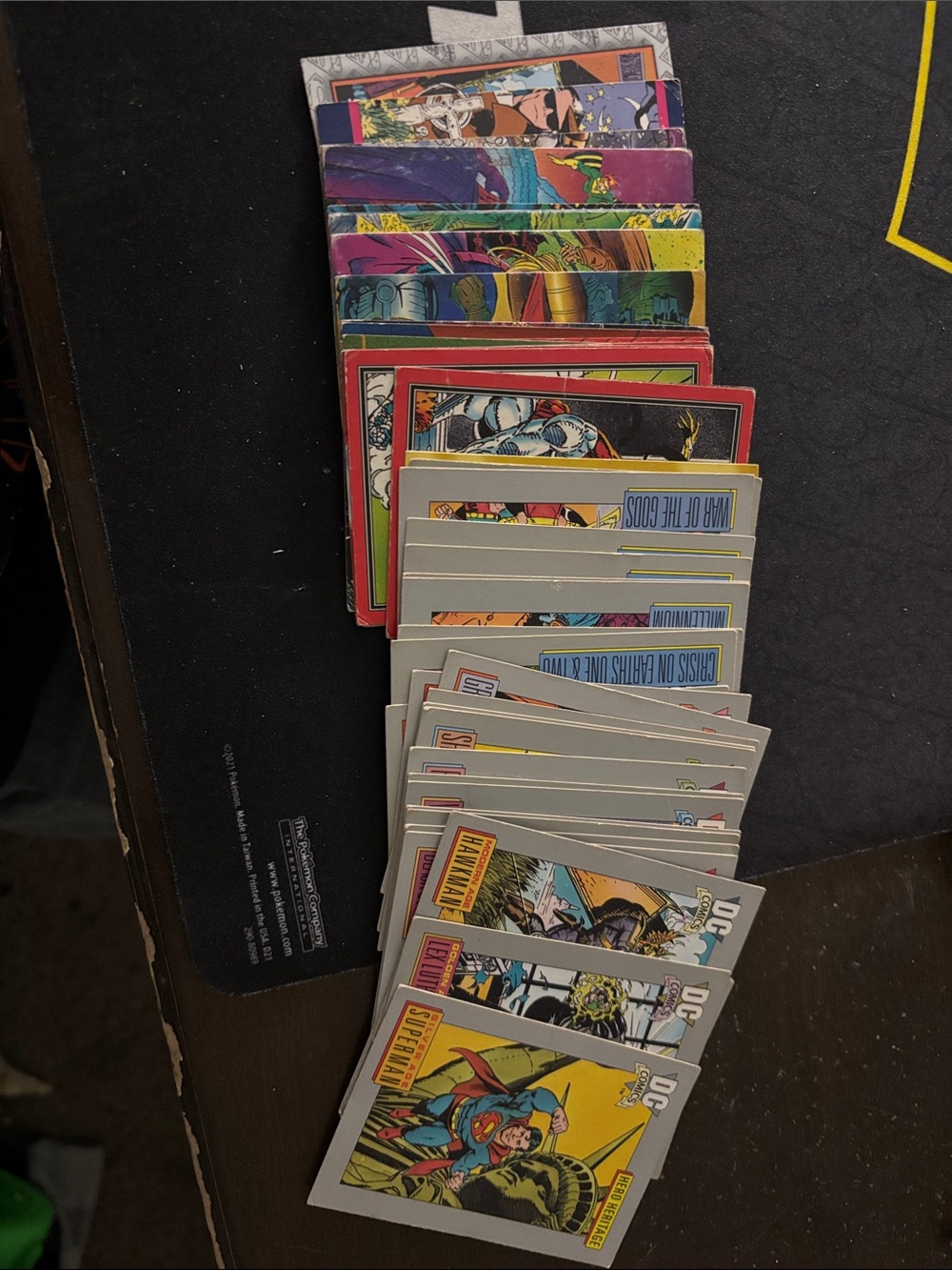 Multicolor Comic Trading Card Set - Assorted DC & Superhero Designs